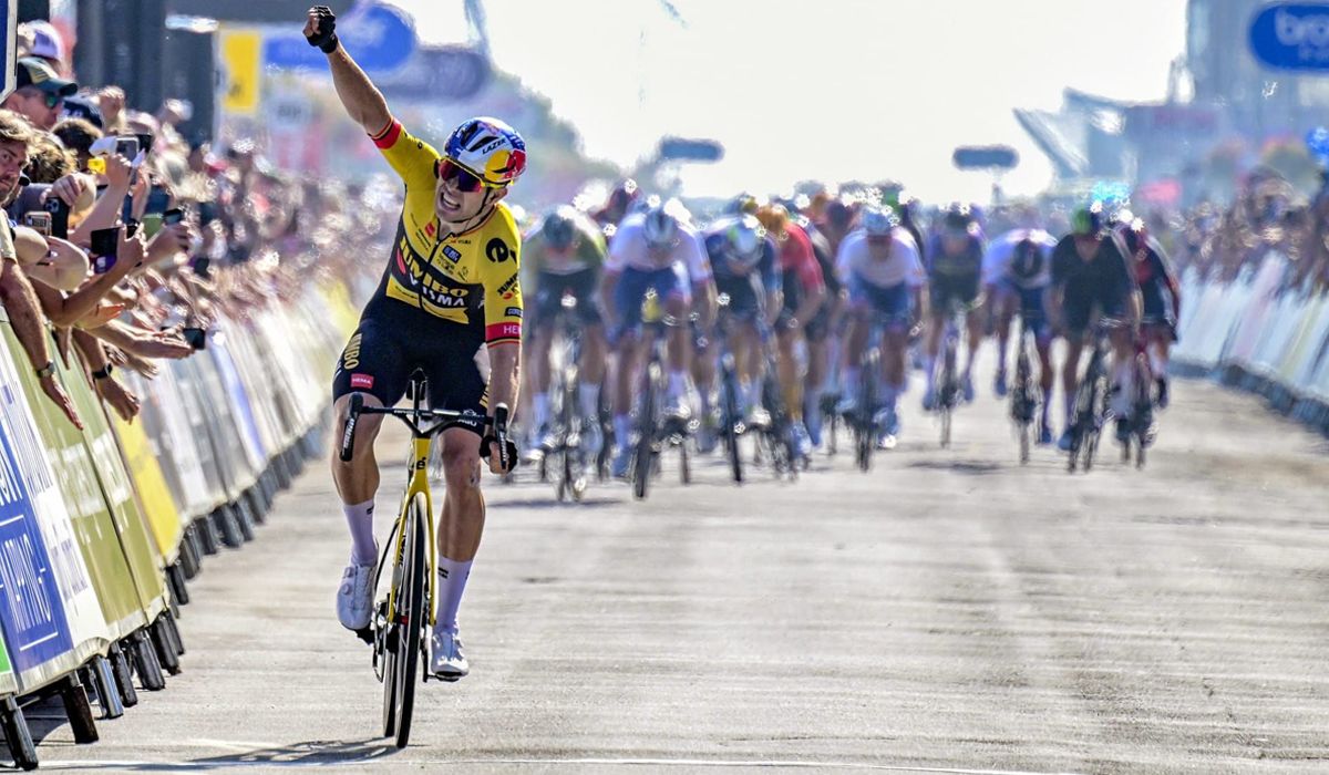 Wout van Aert prolonga el festival del Jumbo-Visma en Gran Bretaña