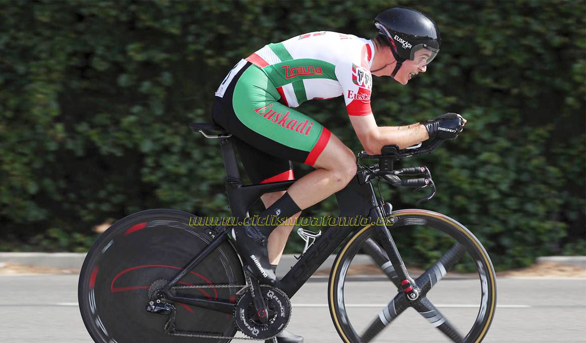 Xabier Mikel Azparren, nuevo campeón de España CRI Sub23