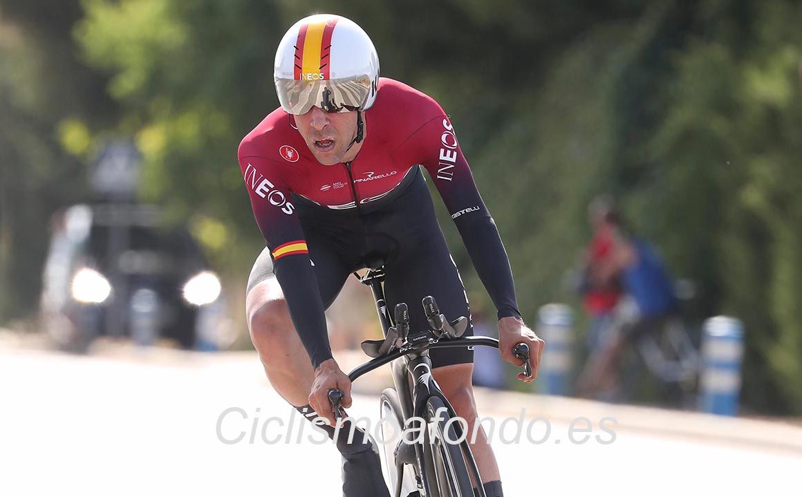 Castroviejo revalida el título de Campeón de España de contrarreloj