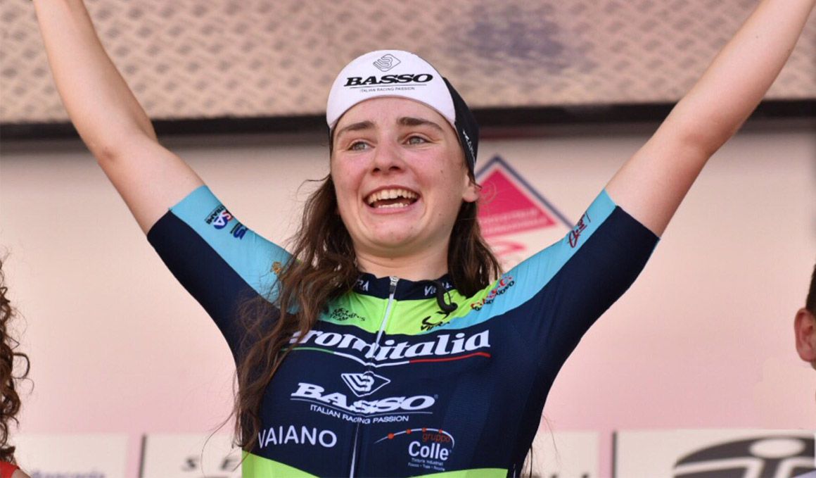 Letizia Borghesi remata la fuga en el Giro Rosa