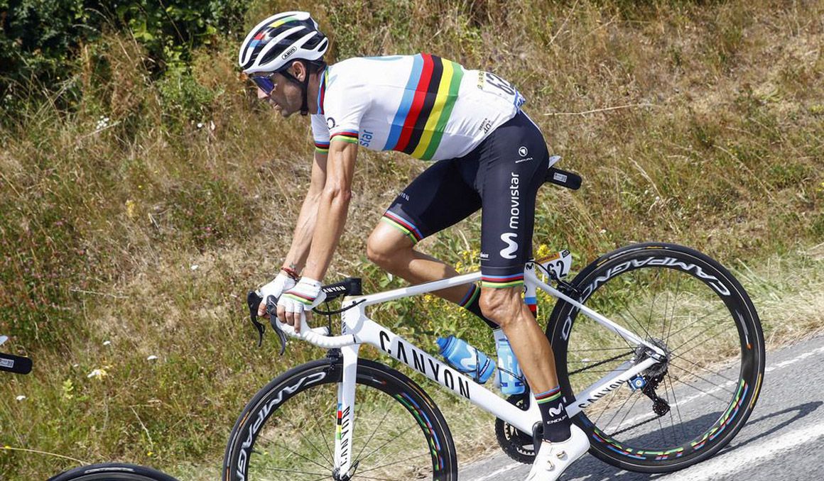Valverde: "No esperaba que Alaphilippe atacara tan pronto"