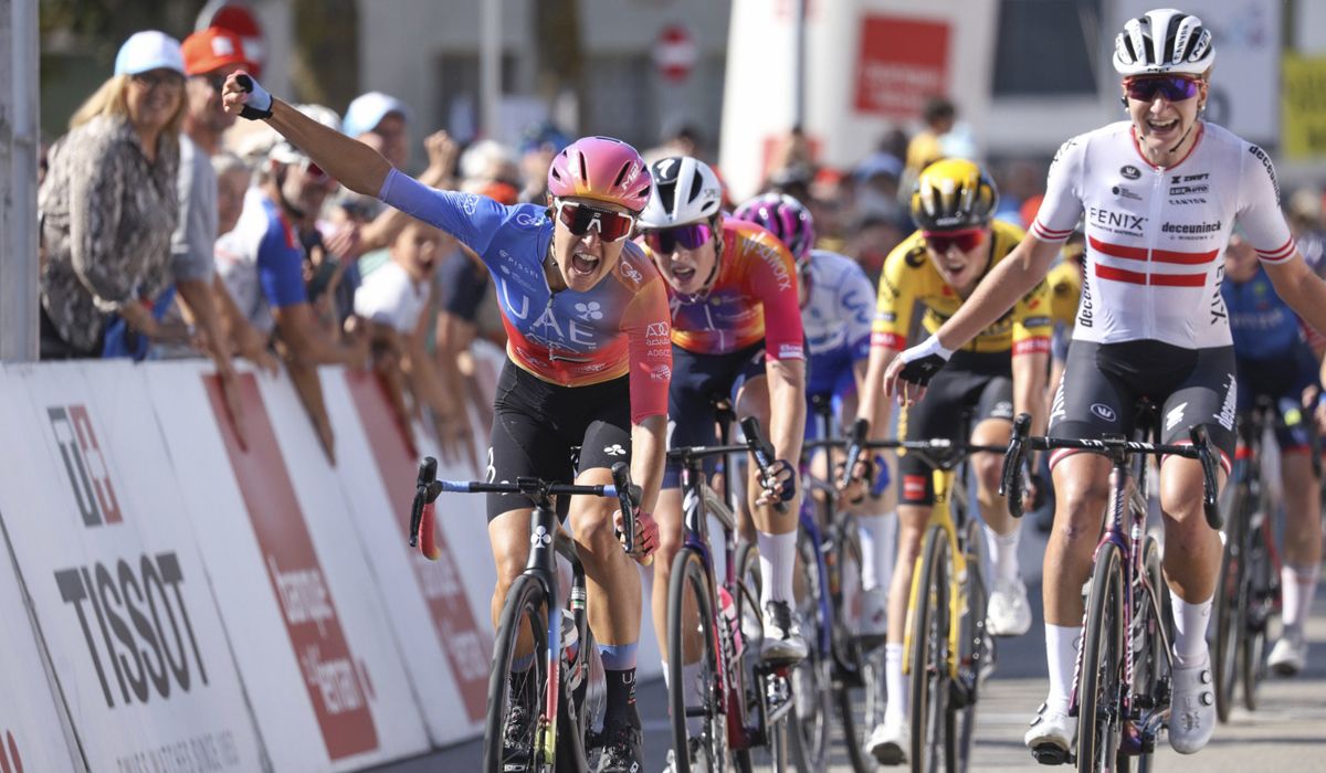 Sofia Bertizzolo supera in extremis a Carina Schrempf, que celebró antes de tiempo