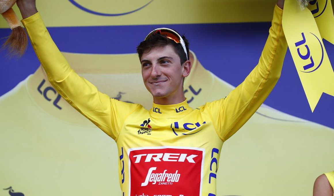 Giulio Ciccone, amarillo de corazón
