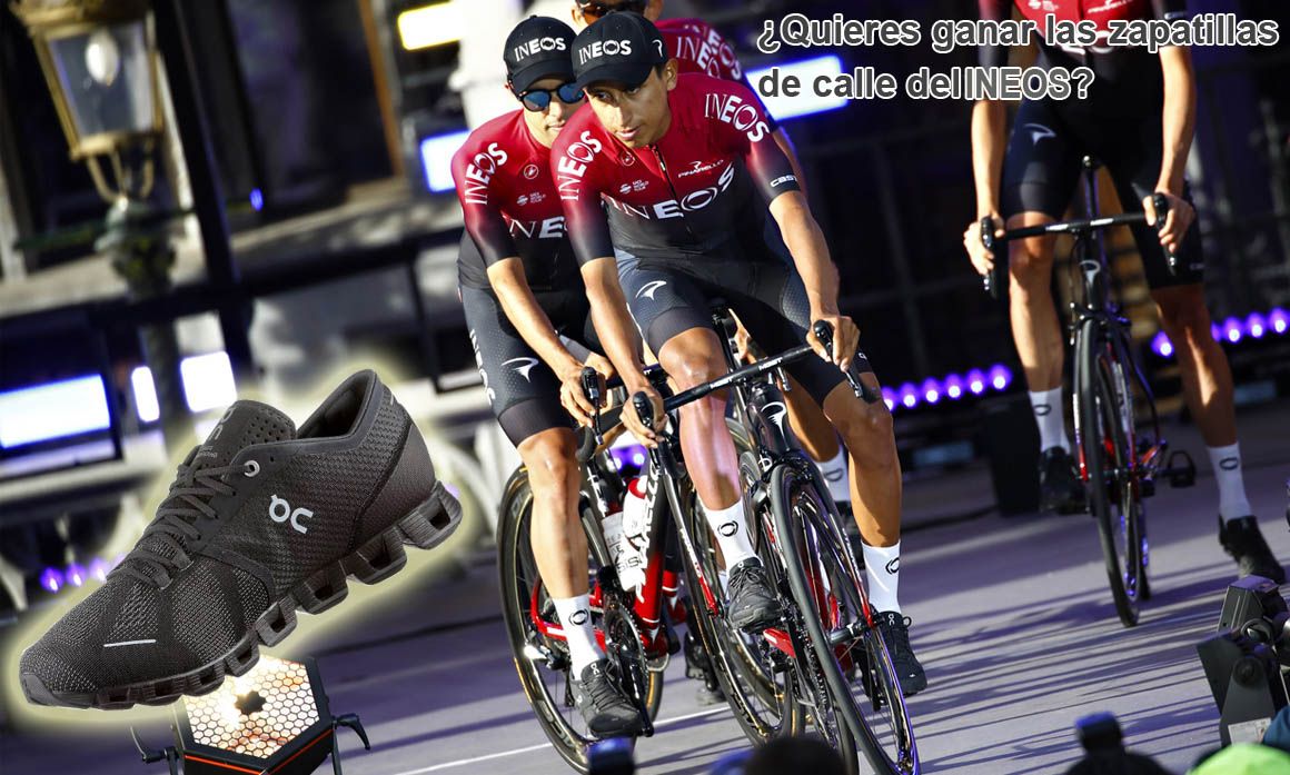 ¿Quieres ganar las ON Cloud X Black Asphalt del Team INEOS?
