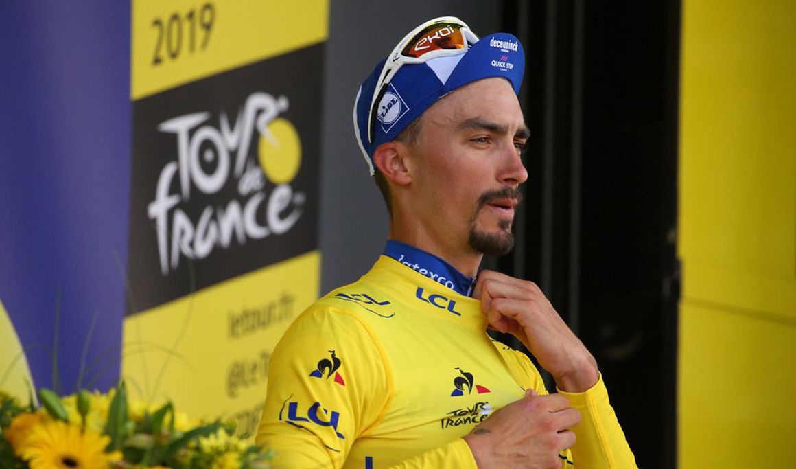 Julian Alaphilippe: "Todo el mundo sabía donde podía hacerse el abanico"