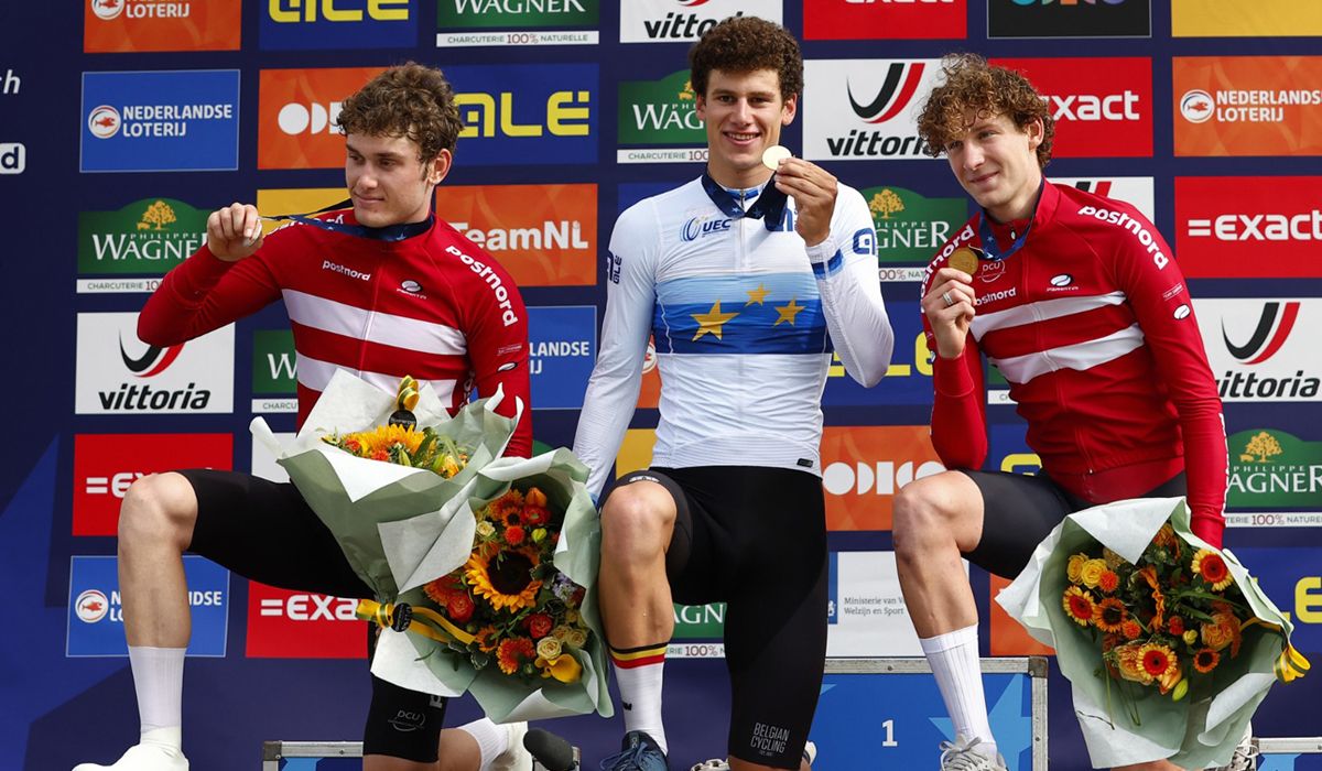 Alec Segaert revalida su título de campeón de Europa contrarreloj