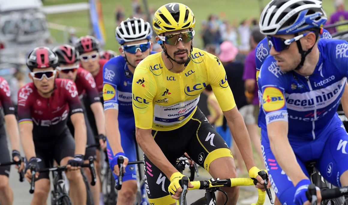Alaphilippe: "Creo que puedo mantener el amarillo en la crono"