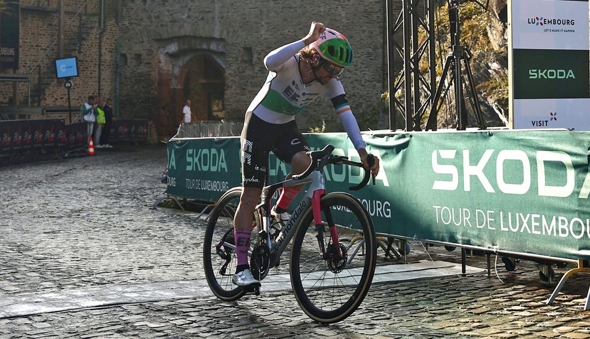 Victoria en solitario para Ben Healy, nuevo líder del Tour de Luxemburgo
