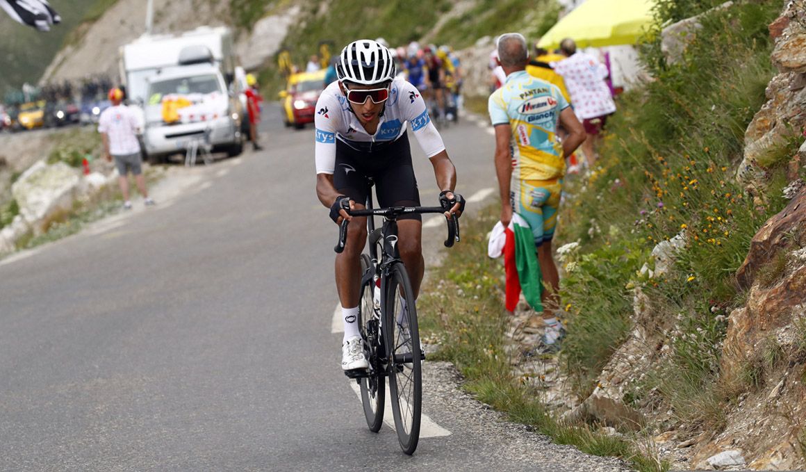 Egan Bernal ya es 2º de la general: "Es un día muy bonito para Colombia"