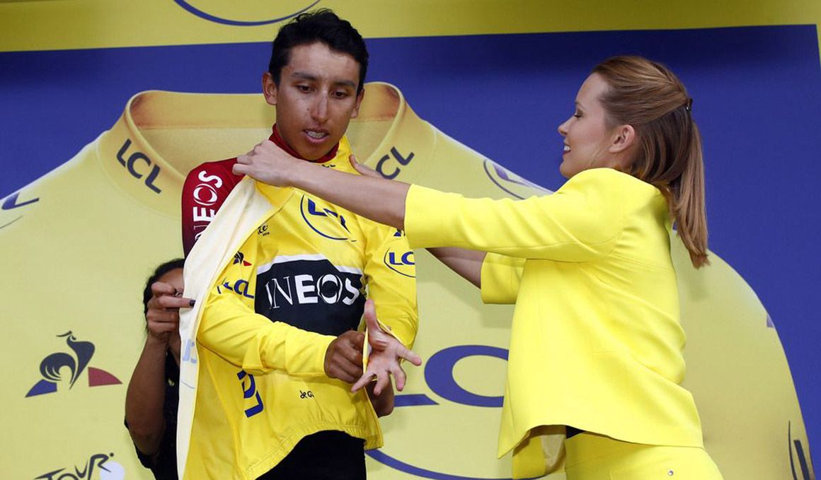 Bernal:"Van a tener que sufrir para quitarme el maillot amarillo"
