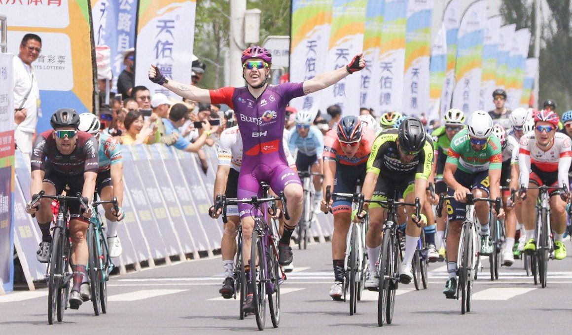 Matt Gibson (Burgos BH) triunfa en el Tour of Qinghai Lake