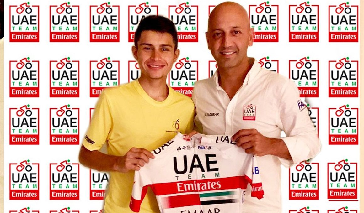 UAE ficha a Camilo Ardila, ganador del Giro sub-23