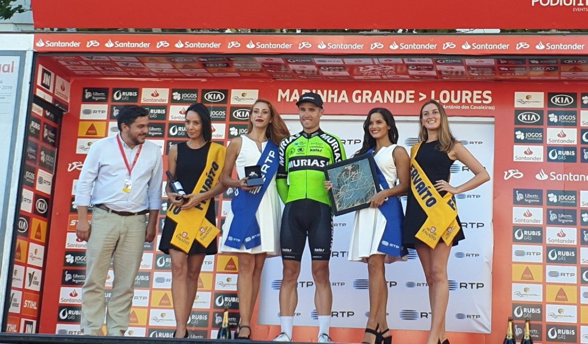 Victoria de Mikel Aristi y liderato para Veloso en la Vuelta a Portugal