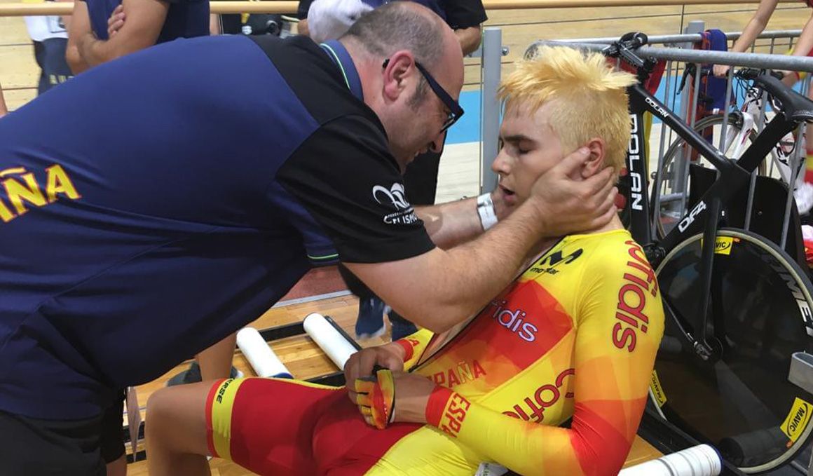 Raúl García, bronce en la puntuación del Mundial de Pista Junior