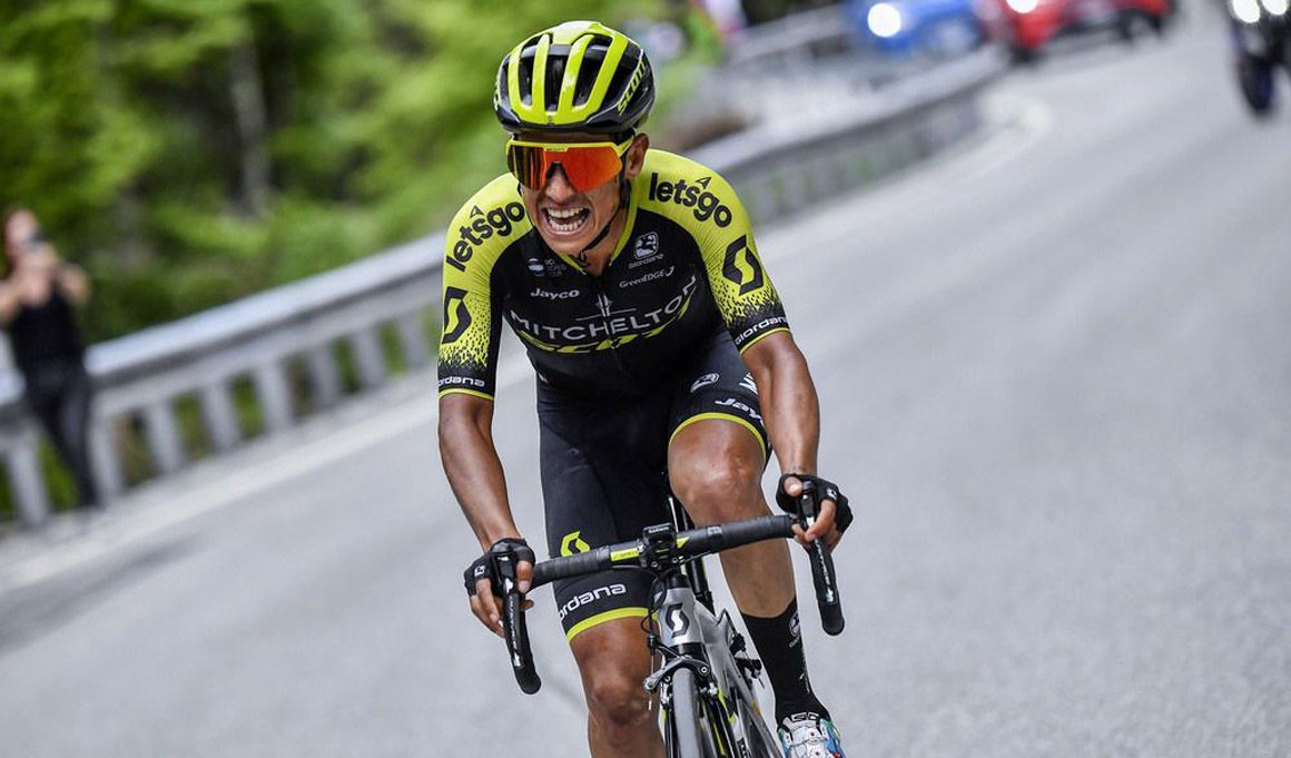 Esteban Chaves, líder del Mitchelton-Scott para La Vuelta
