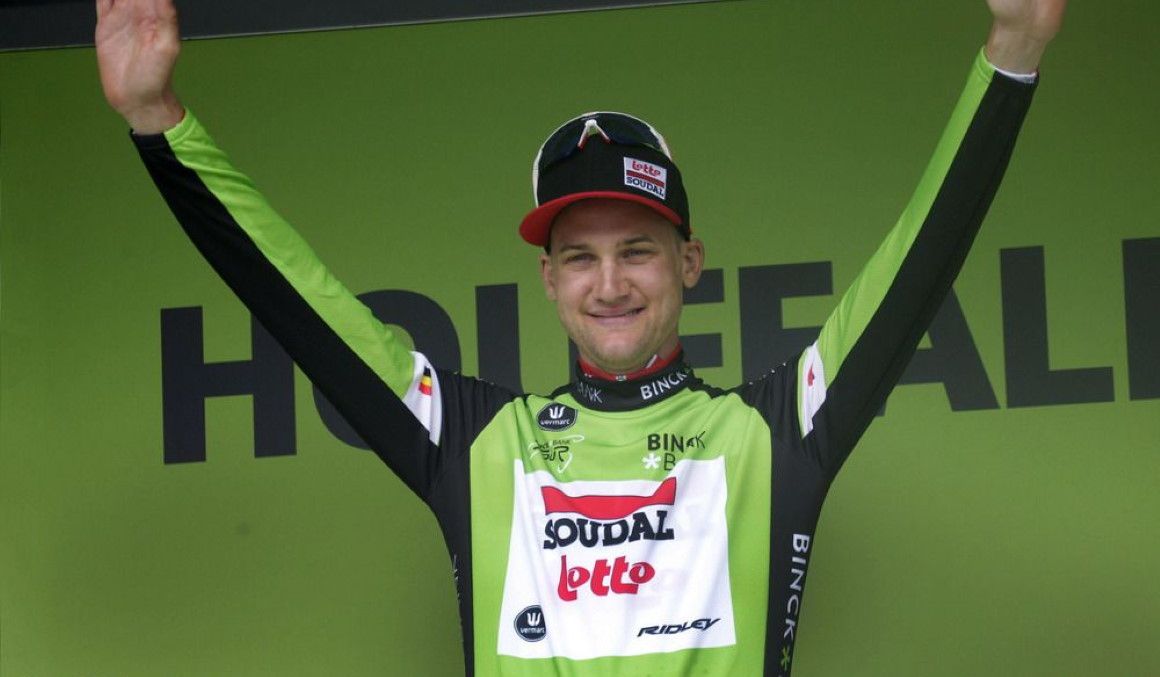 Tim Wellens, victoria y liderato en el BinckBank Tour
