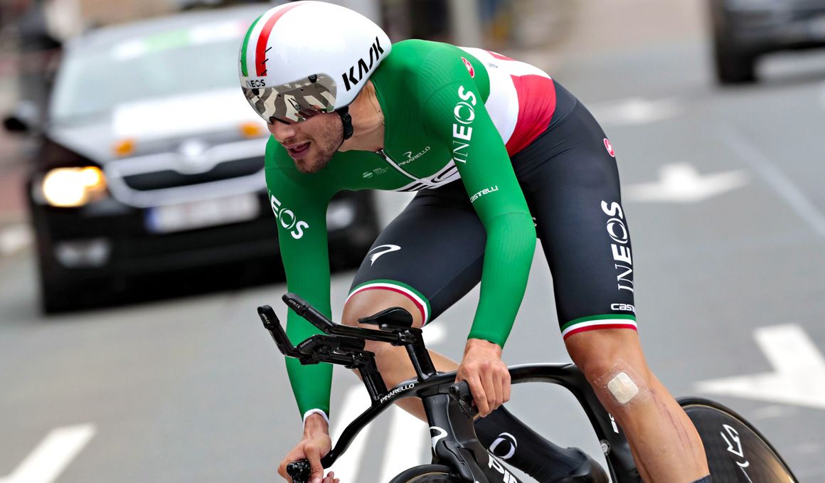 Binck Bank Tour: Filippo Ganna (Ineos) se adjudica la CRI