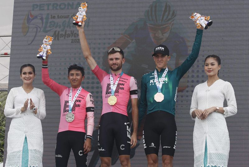 Podio de la etapa Podio de la etapa