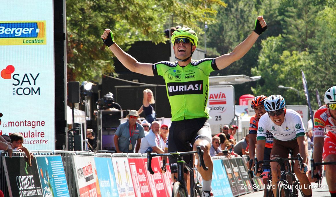 Mikel Aristi gana la 2ª etapa del Tour de Limousin