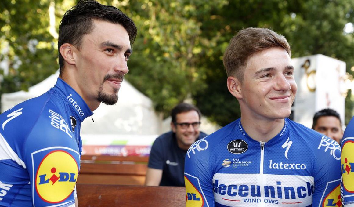 Alaphilippe, Evenepoel y Mas liderarán al Deceuninck en la Vuelta a Alemania