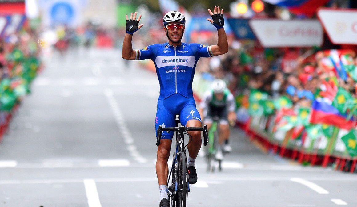 Philippe Gilbert, triunfo de clasicómano en Bilbao. Foto: Photo Gomez Sport. 