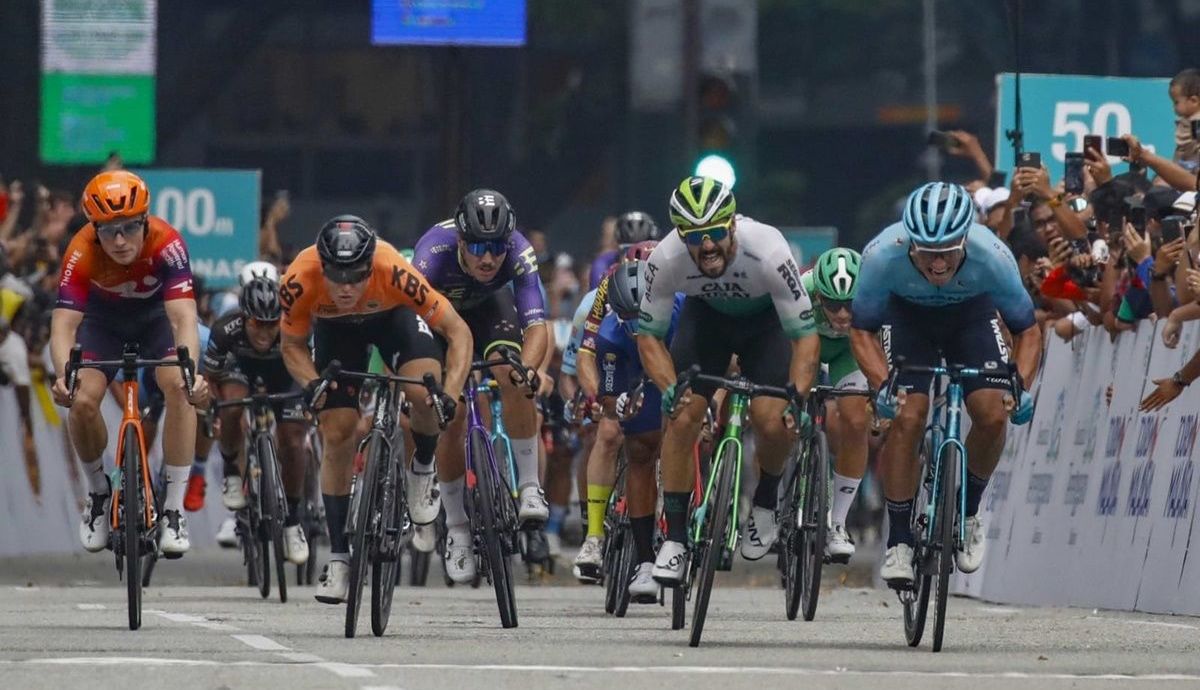 Gleb Syritsa (Astana) se llevó el sprint de la octava y última etapa de Langkawi