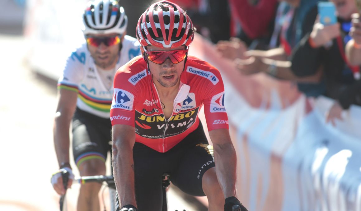 Roglic: “Cuando Valverde ataca, es bueno que pueda seguirlo”