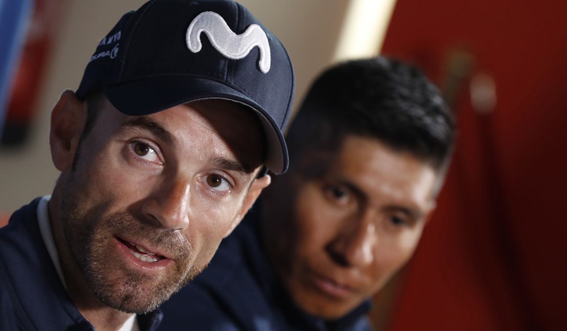 Valverde: "El podio sería un gran premio"