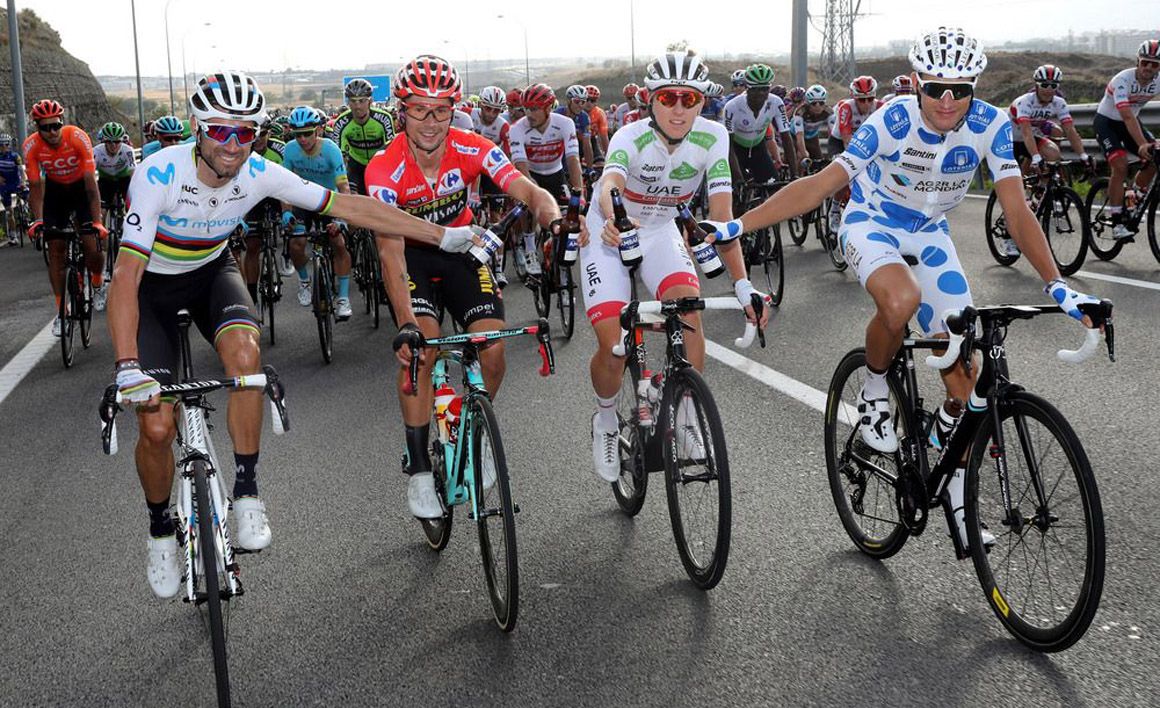 Las mejores imágenes del fin de fiesta de la Vuelta 2019
