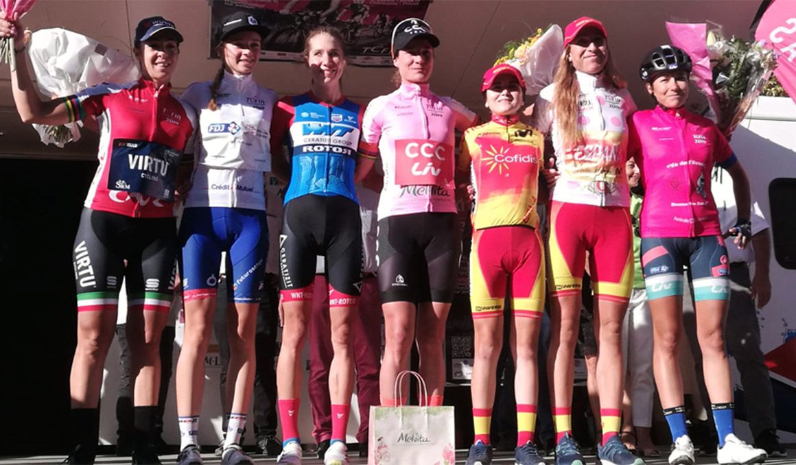  Eider Merino y Mavi García brillan con la Selección en el Tour de Ardeche