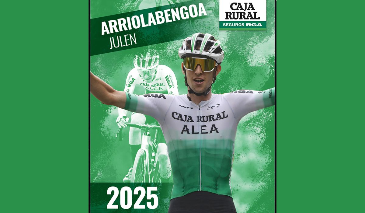 Julen Arriolabengoa pasará a profesionales en 2024 con Caja Rural-Seguros RGA