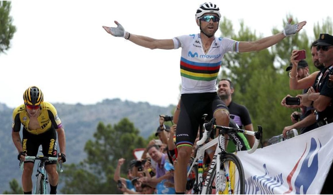 Alejandro Valverde, campeón de la I Copa de España de Ciclismo Profesional