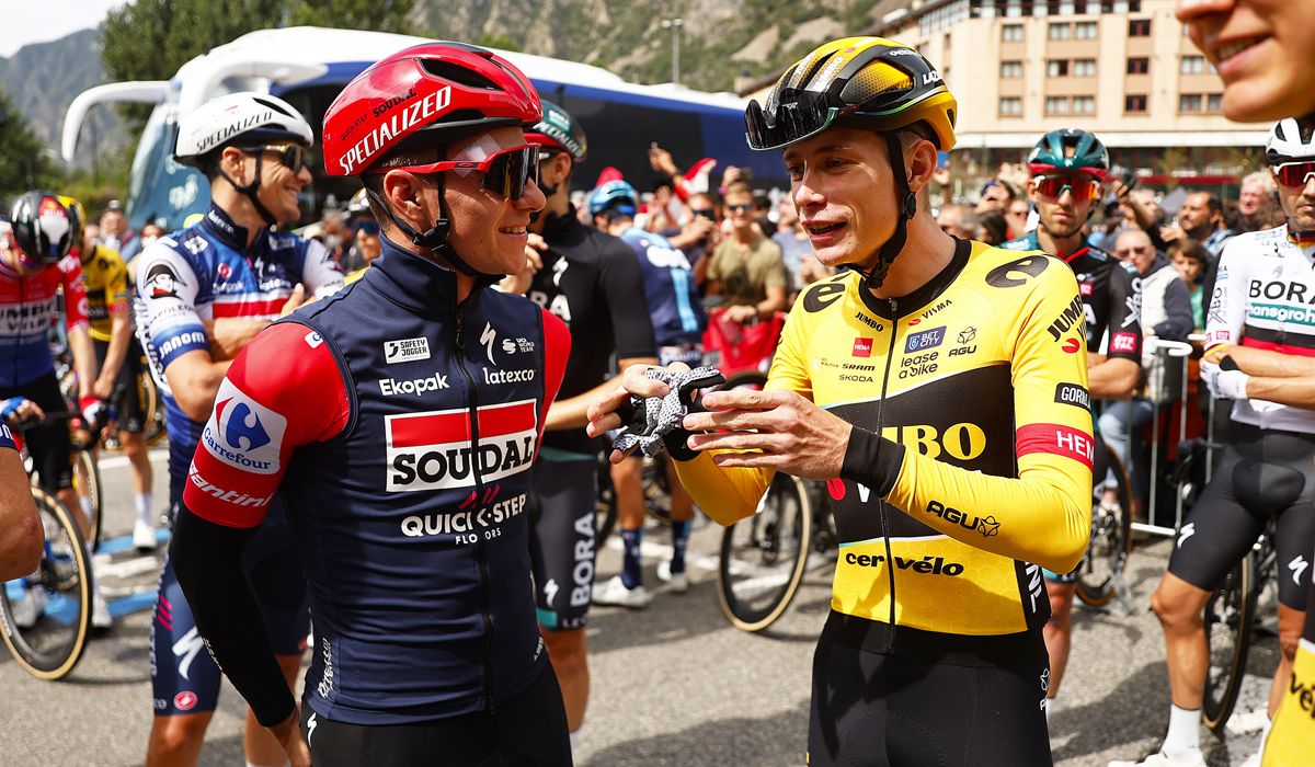 Remco Evenepoel y Jonas Vingegaard