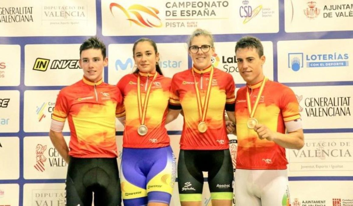 Albert Torres, Sandra Alonso e Irene Usabiaga brillan en el nacional de pista