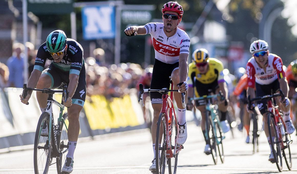 Edward Theuns (Trek Segafredo), vencedor en la Primus Classic