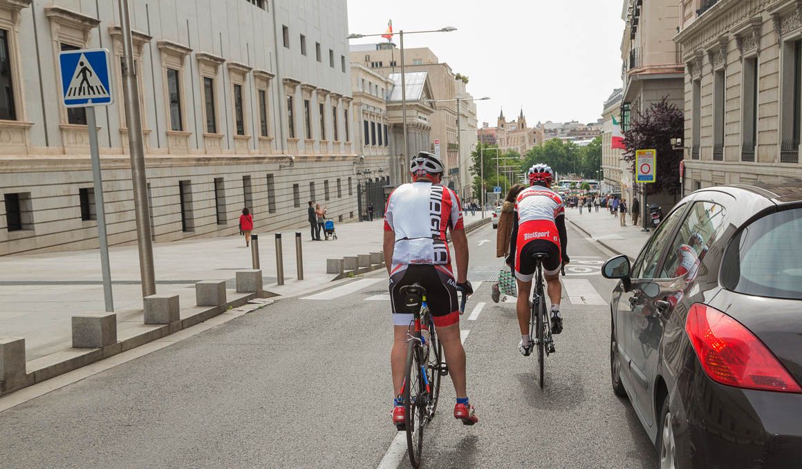 El 56% de los españoles no usa la bici por miedo