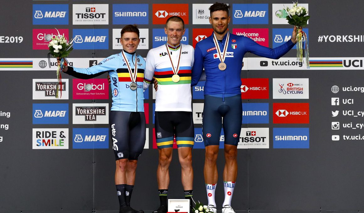 Rohan Dennis vuelve a lo grande y revalida su título Mundial contrarreloj