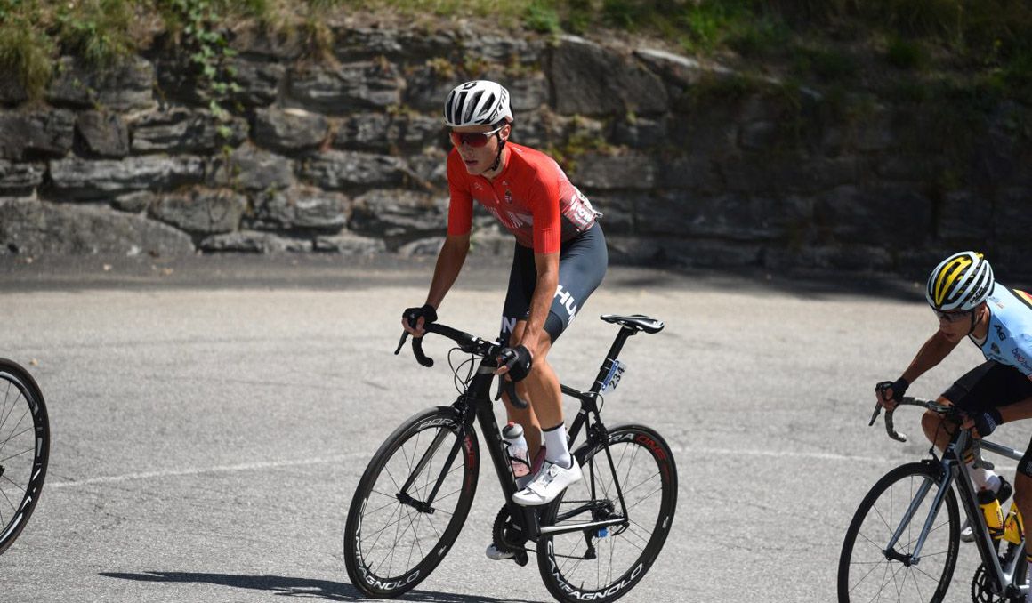 El húngaro Erik Fetter, tercer fichaje del Kometa Cycling Team para 2020. Foto: Elisa Haumesser