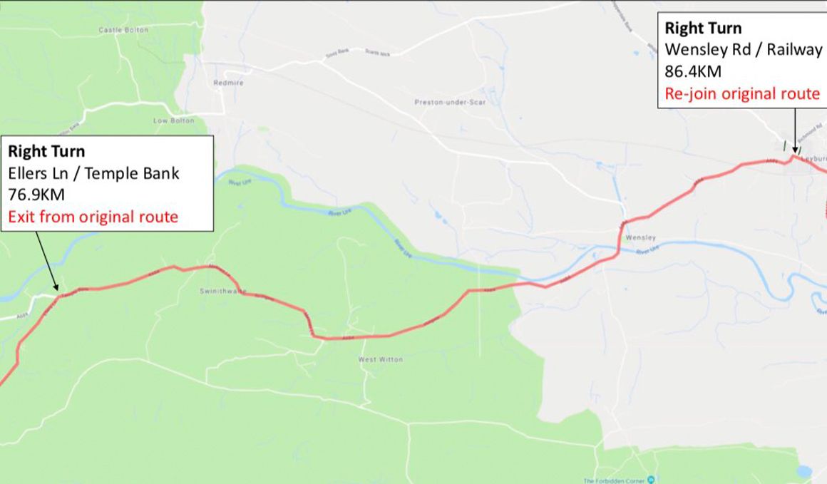Modificaciones en el recorrido de la prueba élite masculina del Mundial de Yorkshire 2019