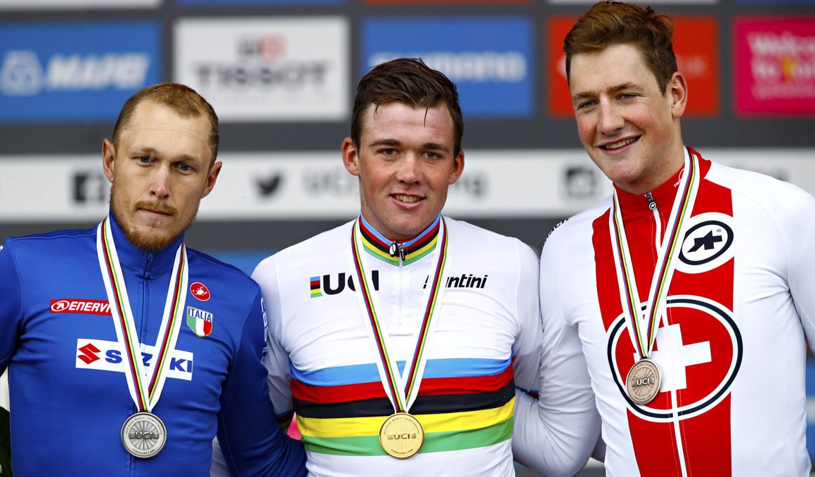 Mads Pedersen, sorprendente campeón del mundo en el infierno de Yorkshire