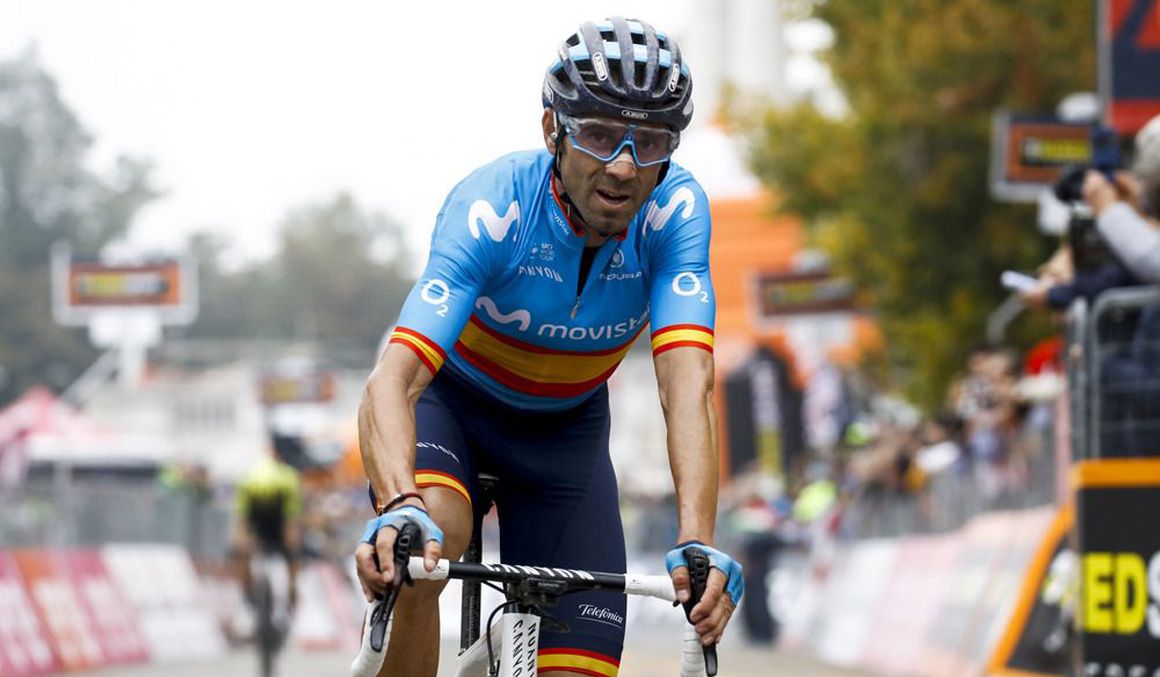 Alejandro Valverde: "Estoy muy bien para Lombardía"