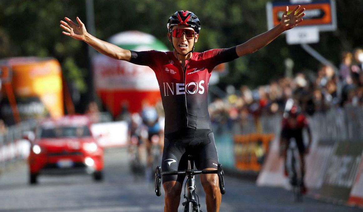 Egan Bernal, sin rival en la Gran Piamonte