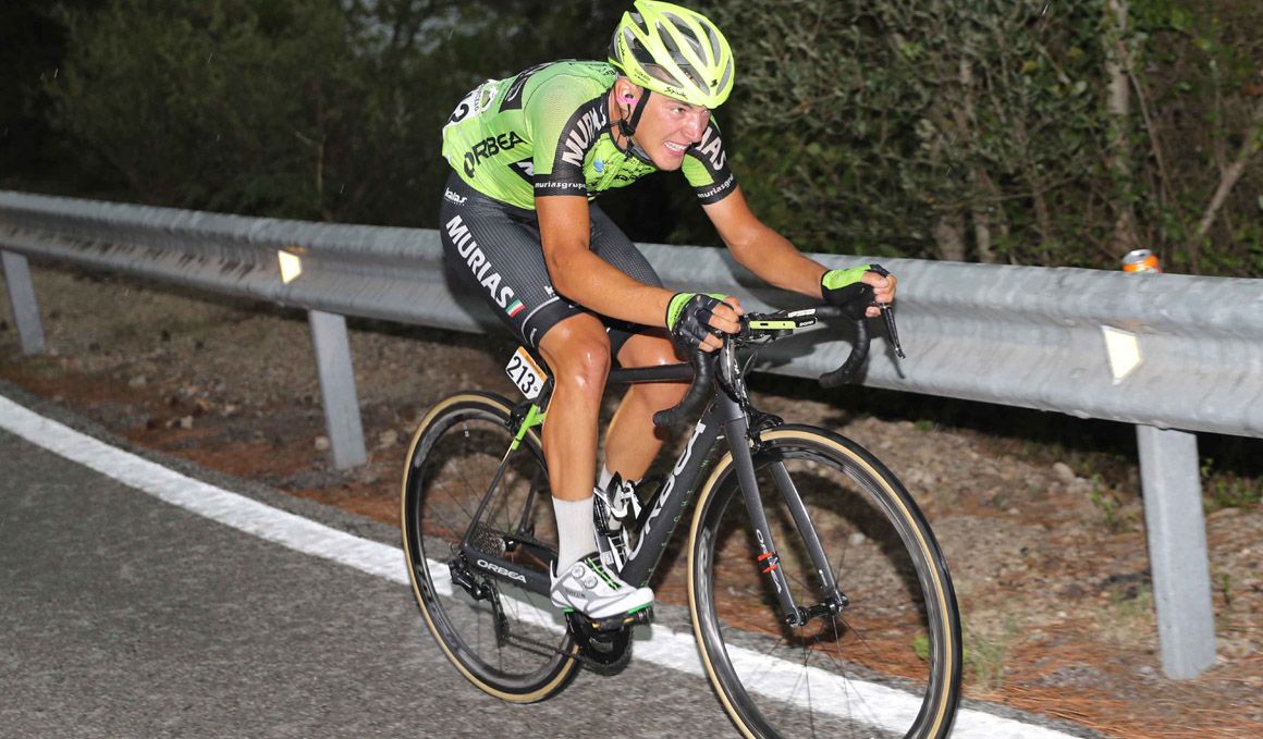 Fernando Barceló, sensacional despedida en la París-Tours para el Euskadi-Murias