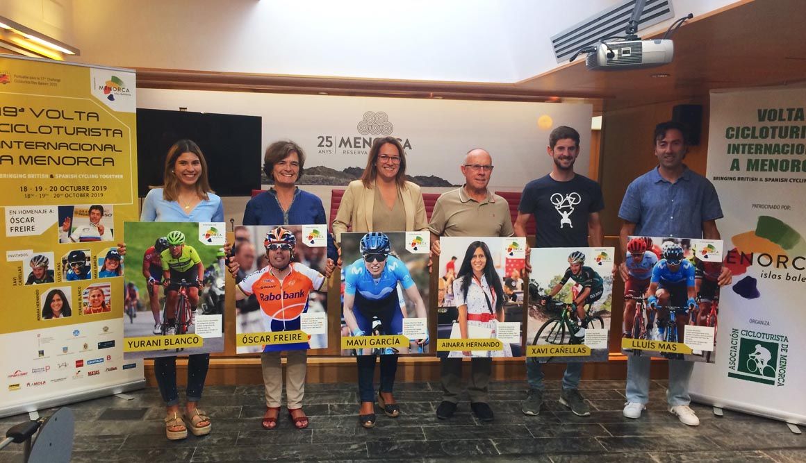 Homenaje a Óscar Freire en la decimonovena edición de la Vuelta Cicloturista a Menorca