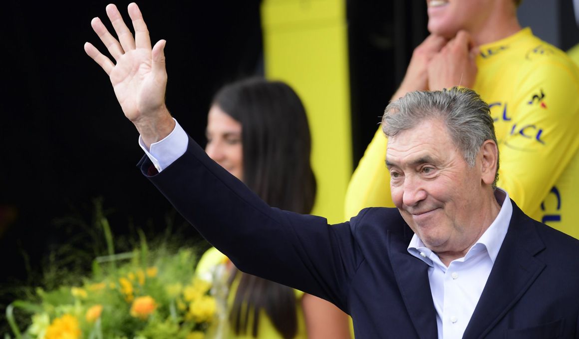 Eddy Merckx sale del hospital tras su accidente