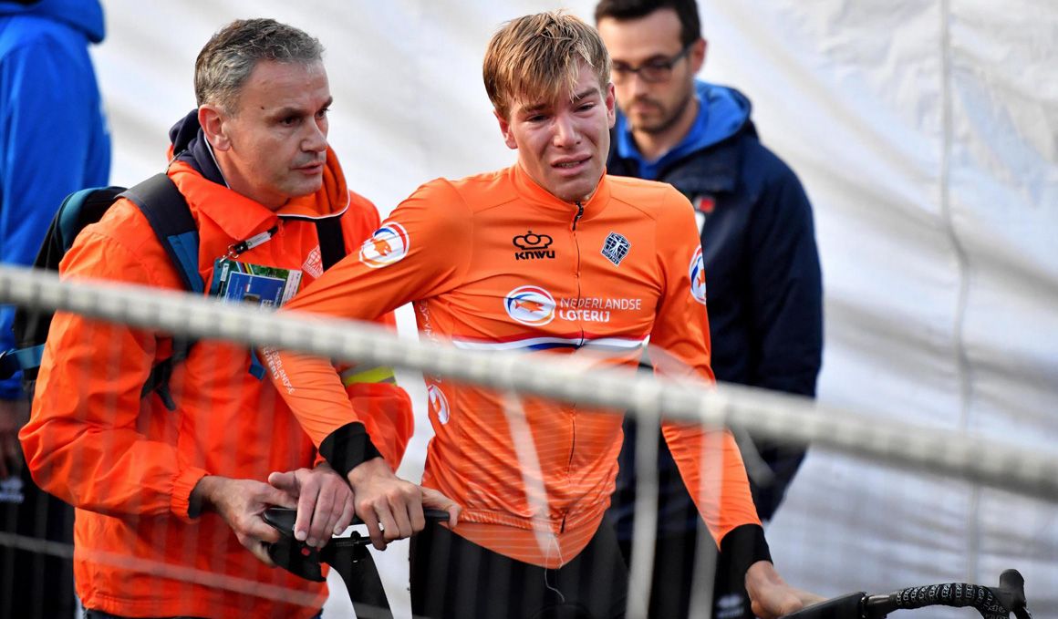 Nils Eekhoff eleva su descalificación del mundial sub23 al Tribunal de Arbitraje Deportivo