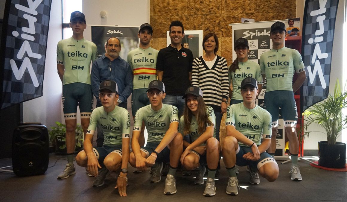 Spiuk presenta su apuesta por el ciclocross, con Felipe Orts y Ruiz de Larrinaga 