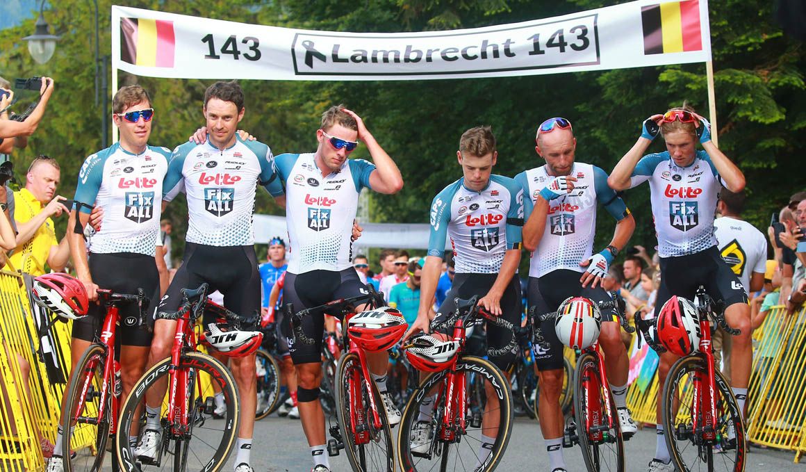 El Tour de Polonia retira el dorsal 143 en memoria de Bjorg Lambrecht