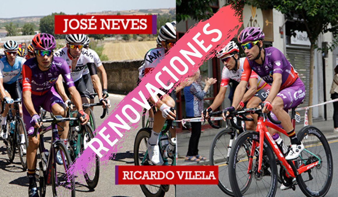 Los portugueses Ricardo Vilela y José Neves renuevan con Burgos-BH