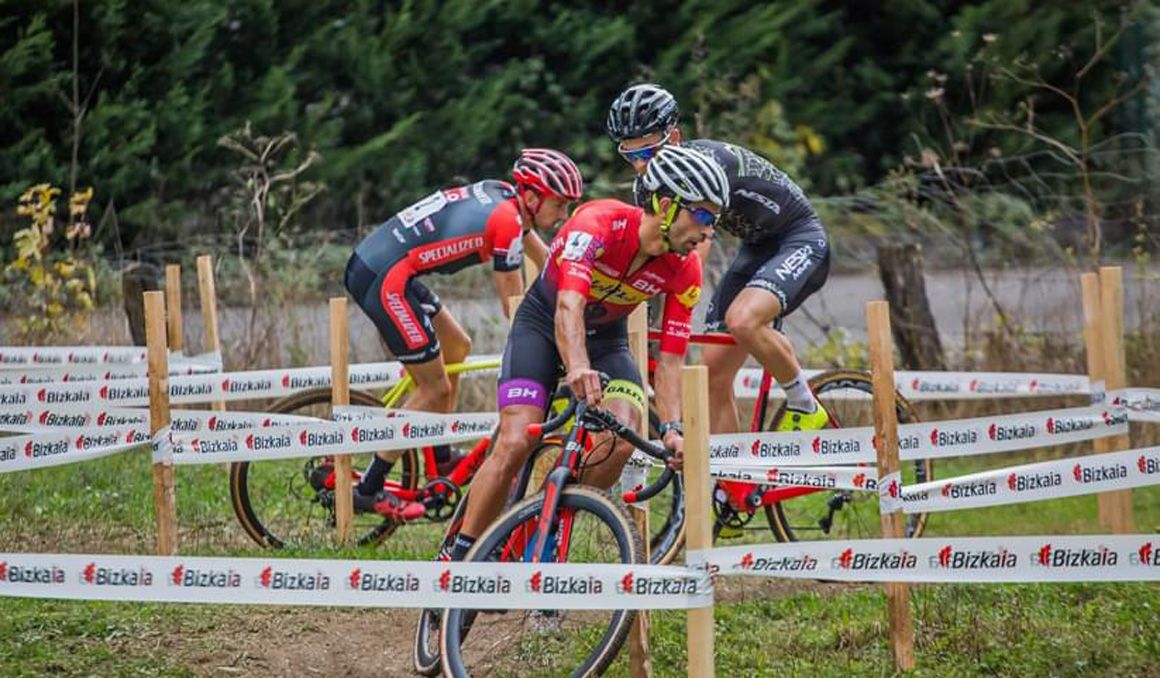 Ismael Esteban, uno de los grandes candidatos al triunfo en el XXVII Ciclocross de Karrantza.